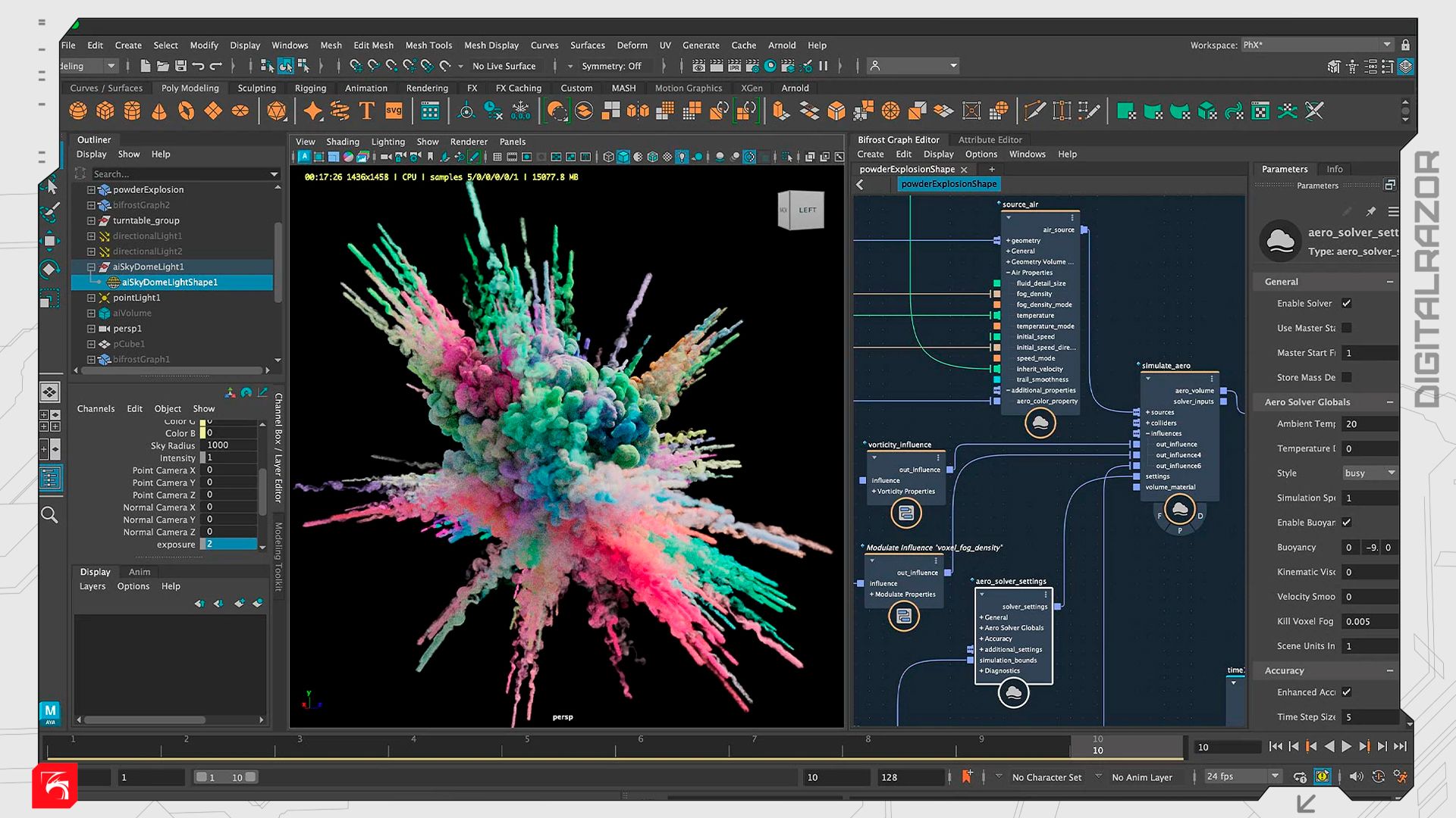Симуляция физики в 3D-графике: инструменты и методы