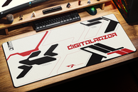 Коврик для мыши DigitalRazor Branded White Red 90x40см, фото №3