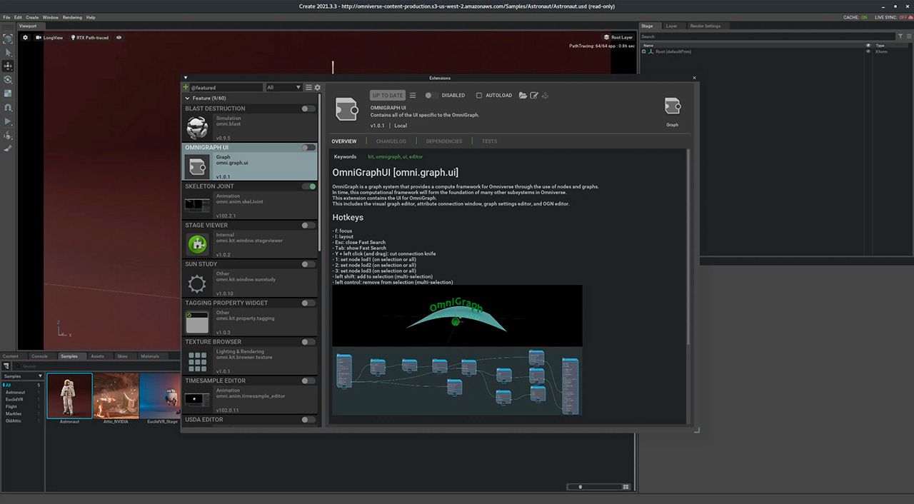 Детальное знакомство с NVIDIA Omniverse
