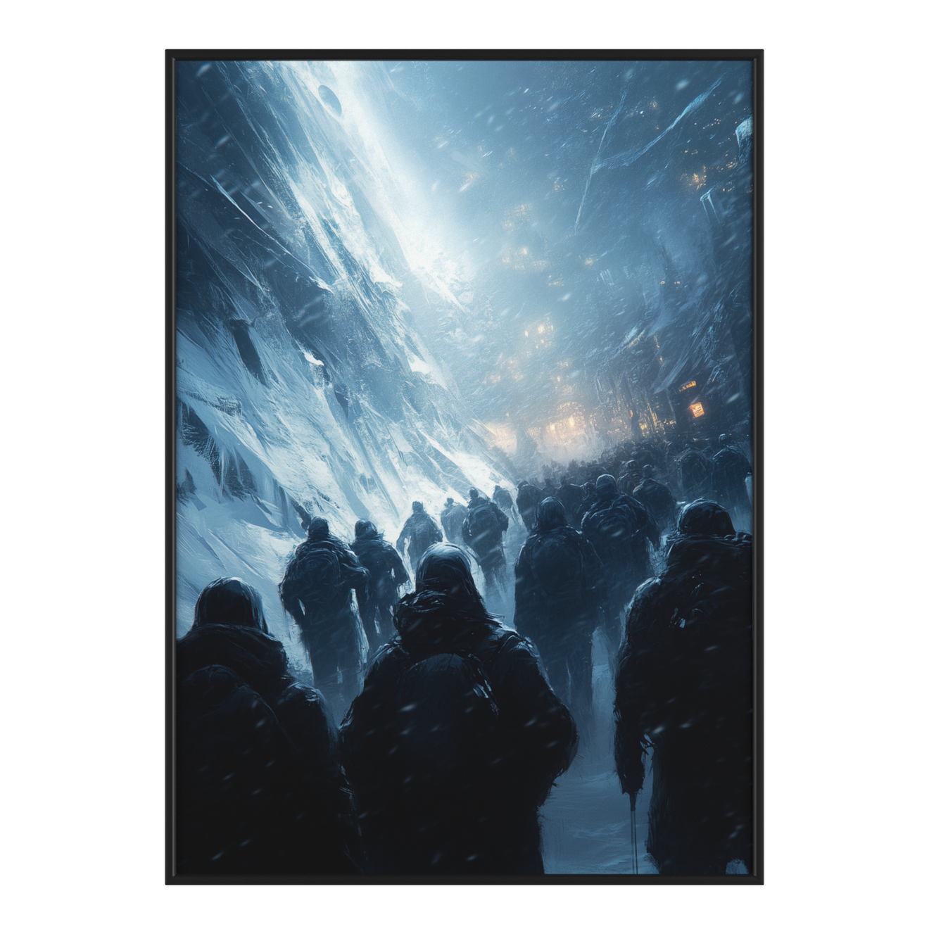 Постер DigitalRazor Frostpunk2 Frozen People, фото №1