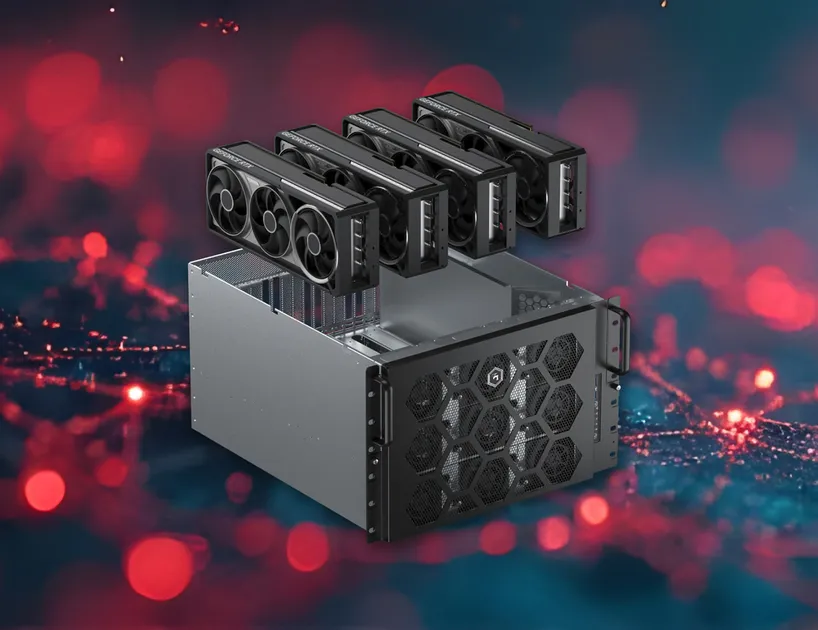 GPU‑серверы с 4 видеокартами - рабочие станции для сложных графических ...