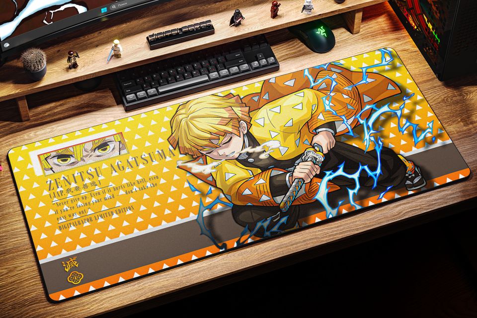 Demon Slayer Zenitsu 90x40 см