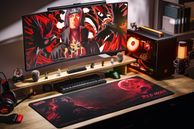 Коврик для мыши DigitalRazor DigitalRazor Itachi Red Moon 90х40см, фото №4