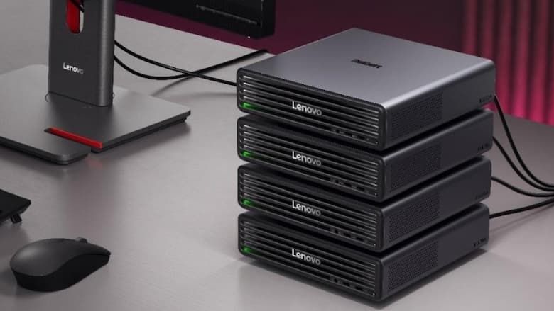 Lenovo ThinkCentre X Ultra: кластер ИИ-ПК на 512 ГБ