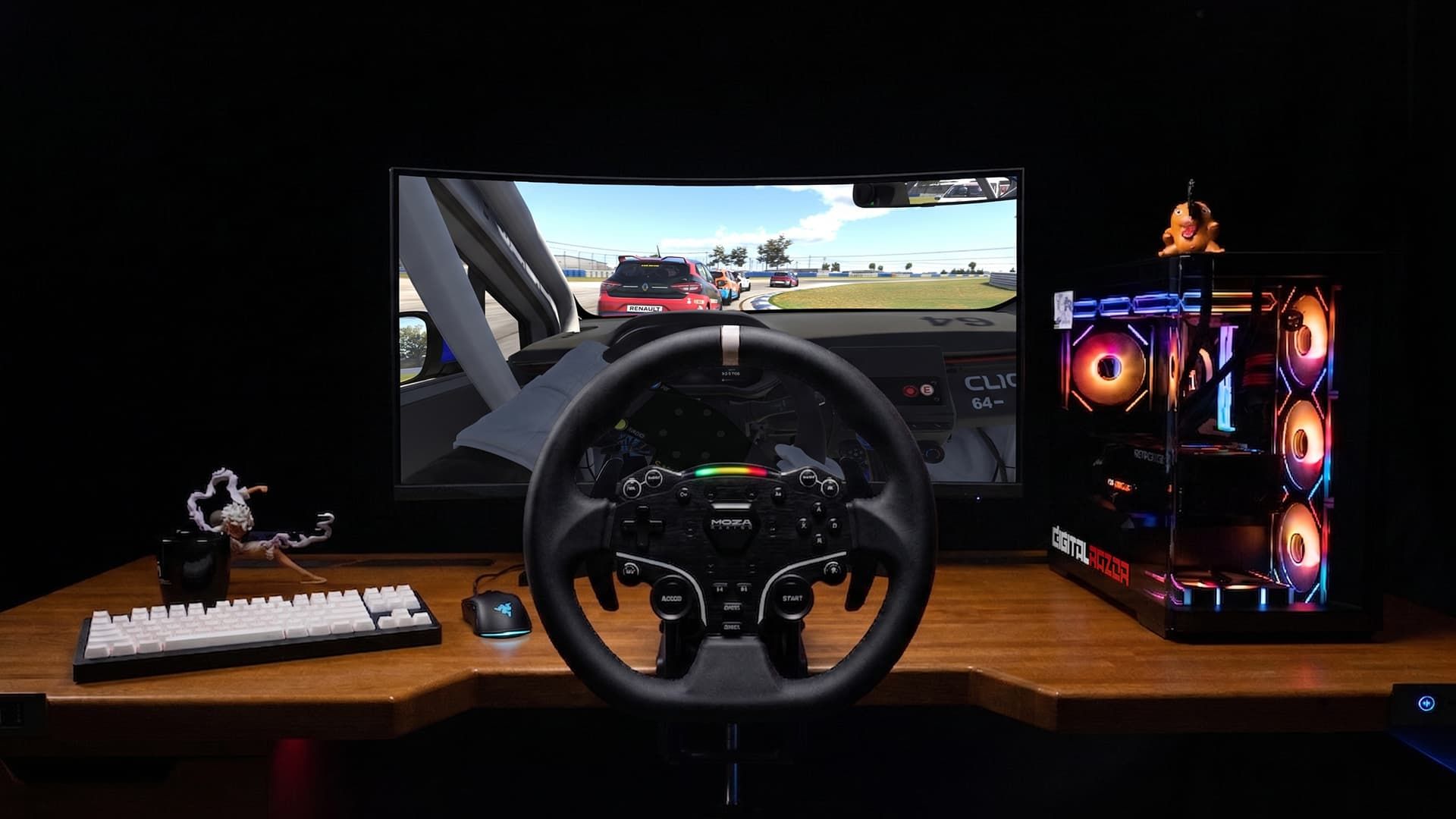 MOZA R5 руль