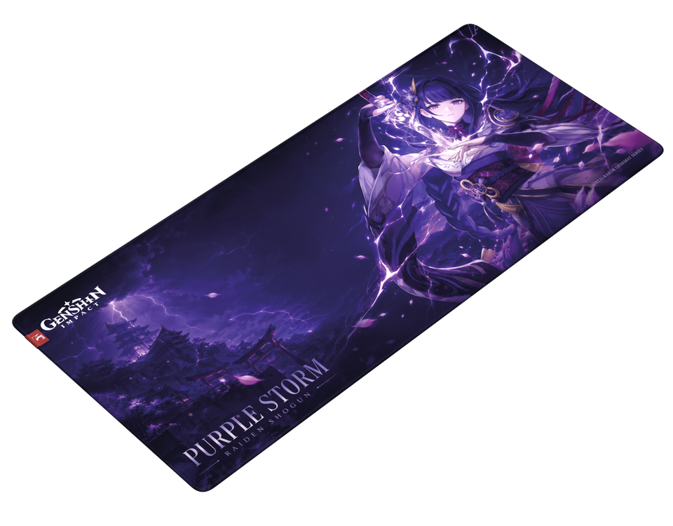 DigitalRazor Genshin Impact Purple Storm 90х40см