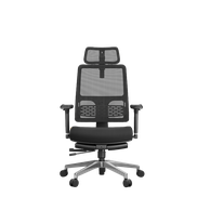 Кресло DigitalRazor FoxGear NETZ M Black, фото №2