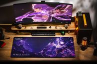 Коврик для мыши DigitalRazor DigitalRazor Genshin Impact Purple Storm 90х40см, фото №2