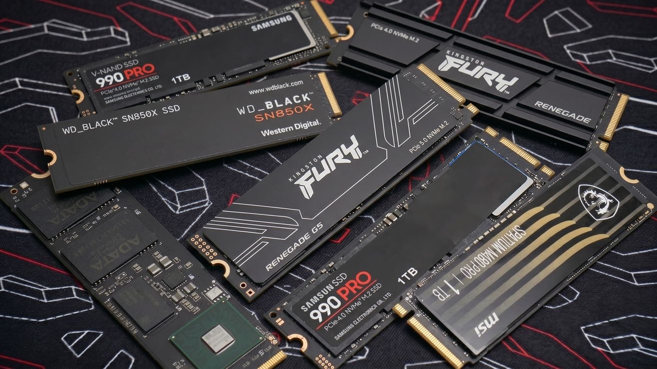 Лучшие NVMe SSD 2026: топ‑10 M.2 накопителей — как выбрать диск