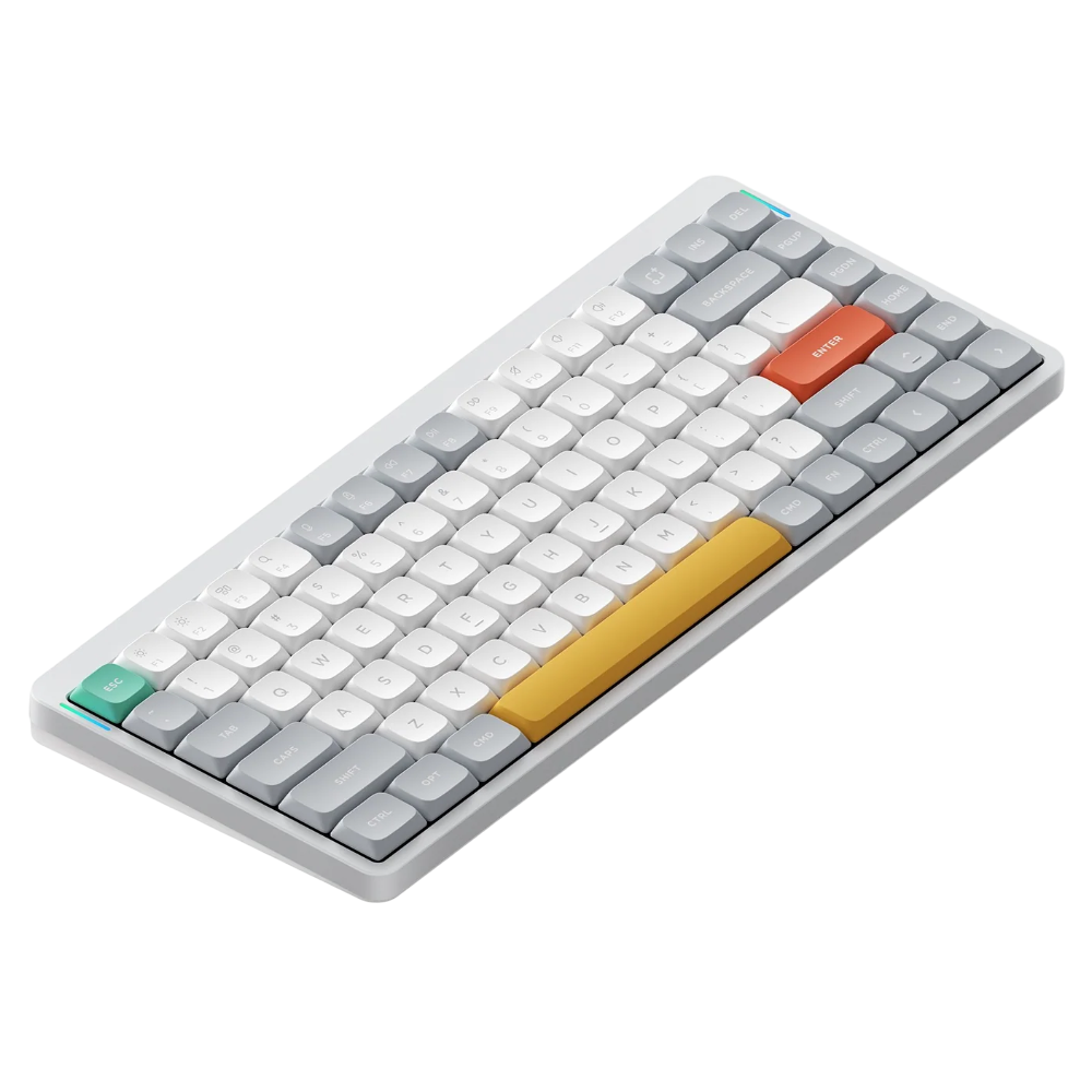 Клавиатура DigitalRazor Nuphy AIR75v2 Ionic White Blue RU, фото №1