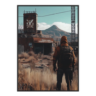 Постер DigitalRazor RUST Blue Sky, фото №1