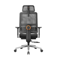 Кресло DigitalRazor FoxGear NETZ M Black, фото №6