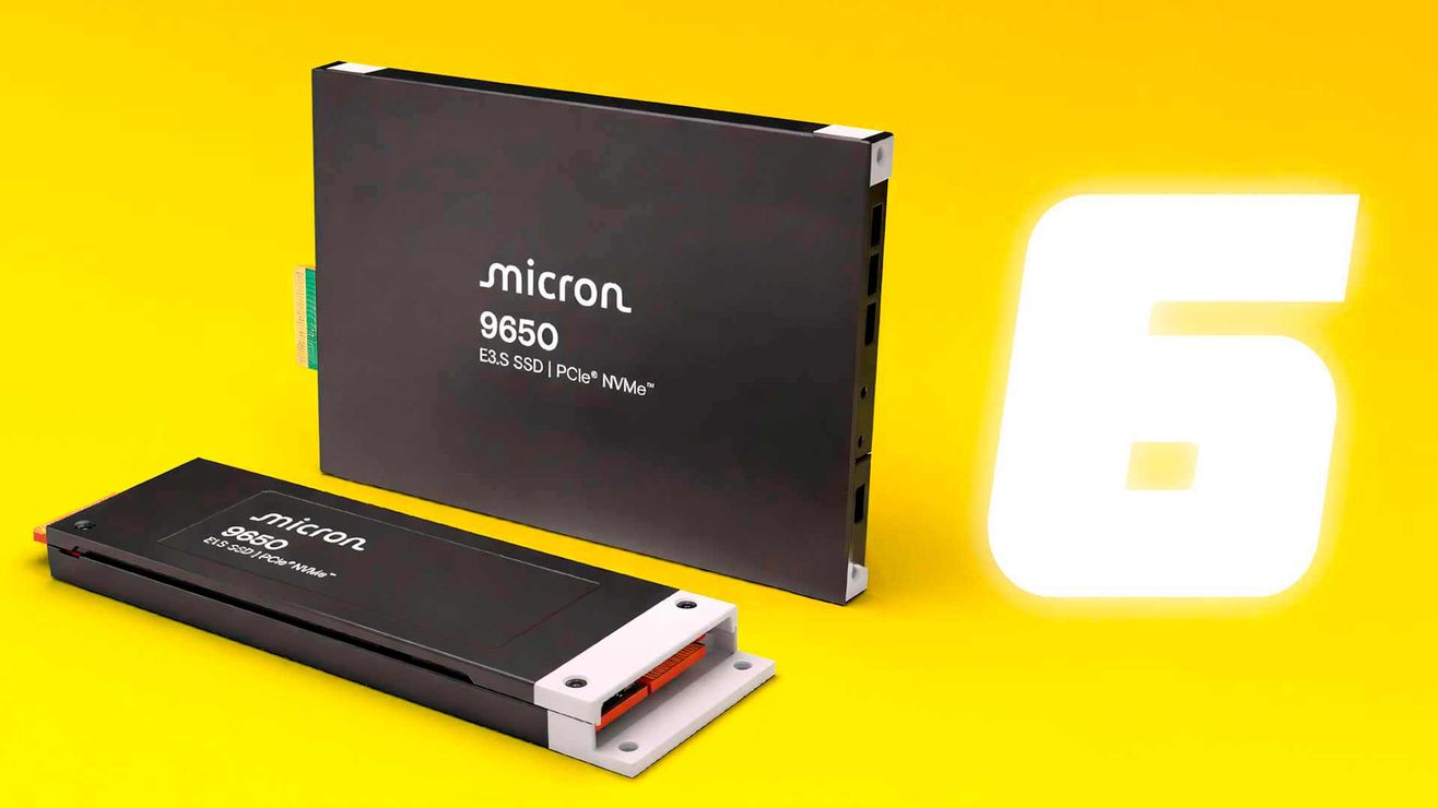 Исторический момент: Micron 9650 стал первым серийным SSD PCI-E 6.0