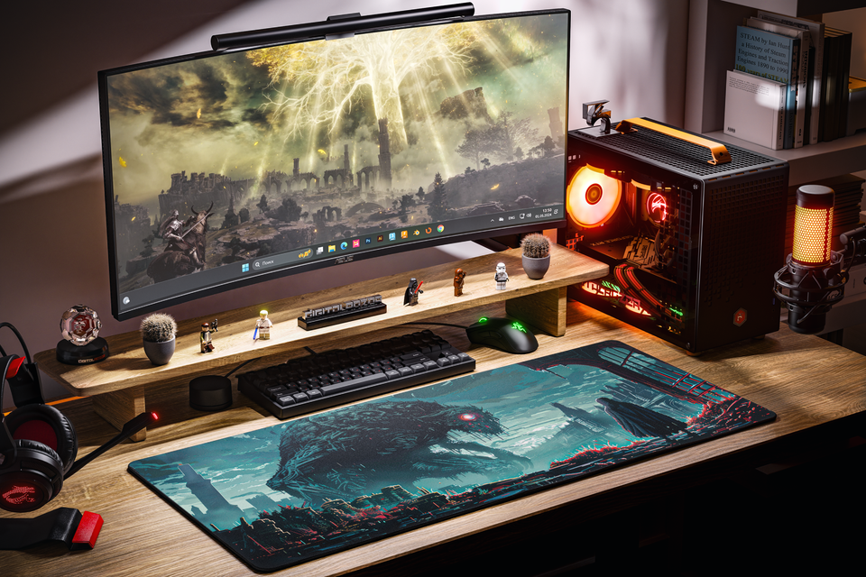 Elden Ring pixel Green 90x40см