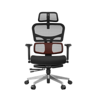 Кресло DigitalRazor FoxGear NETZ X Black, фото №2