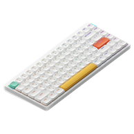 Клавиатура DigitalRazor Nuphy AIR75v2 Ionic White Cowberry RU, фото №1