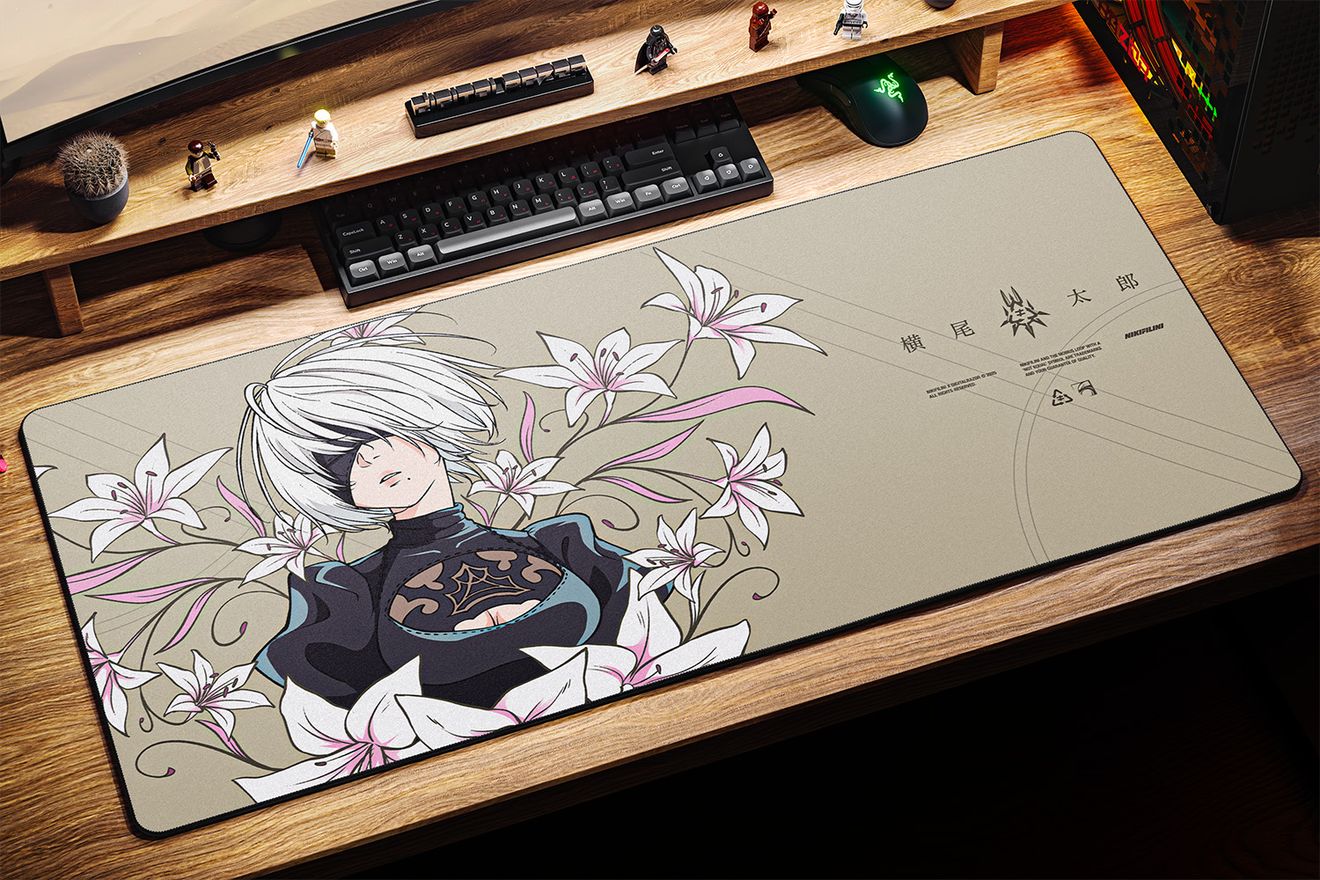 Коврик для мыши DigitalRazor DigitalRazor x NIKIFILINI - OR NOT TO [B]E 90x40см, фото №3