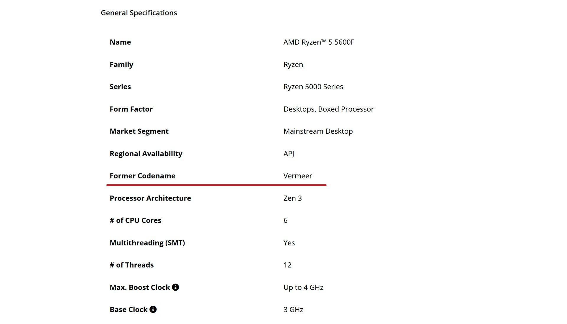Ryzen 5 5600F