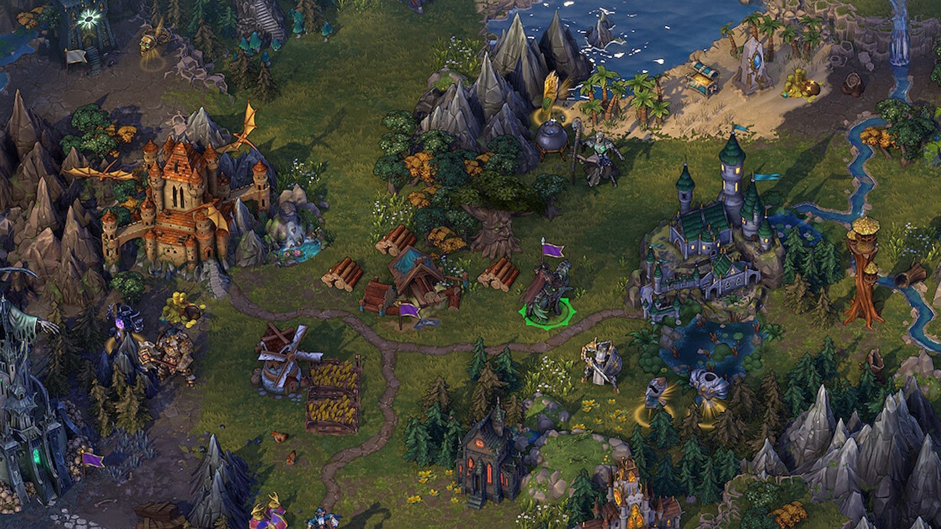 Heroes of Might and Magic: Olden Era скриншот