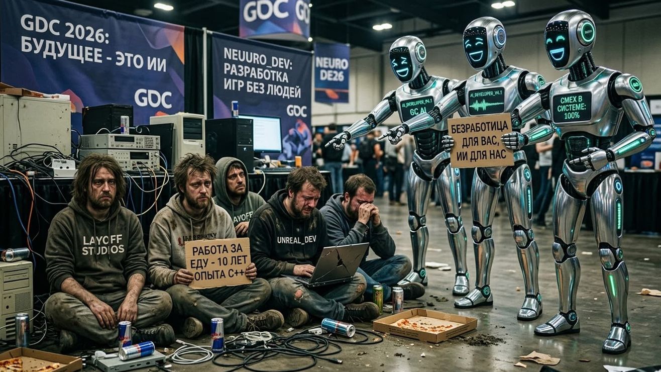 Игровая индустрия на грани коллапса: итоги GDC 2026
