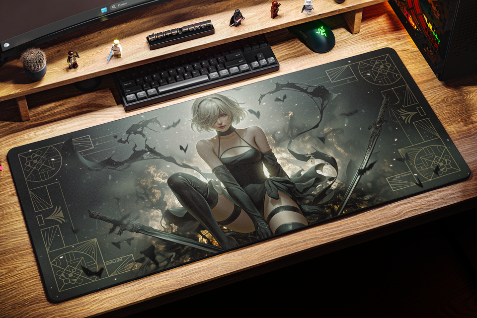 Nier Automata 2B 90x40см