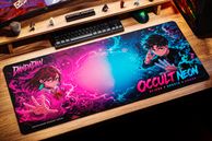 Коврик для мыши DigitalRazor DigitalRazor Dandadan Occult Neon 90х40см, фото №3