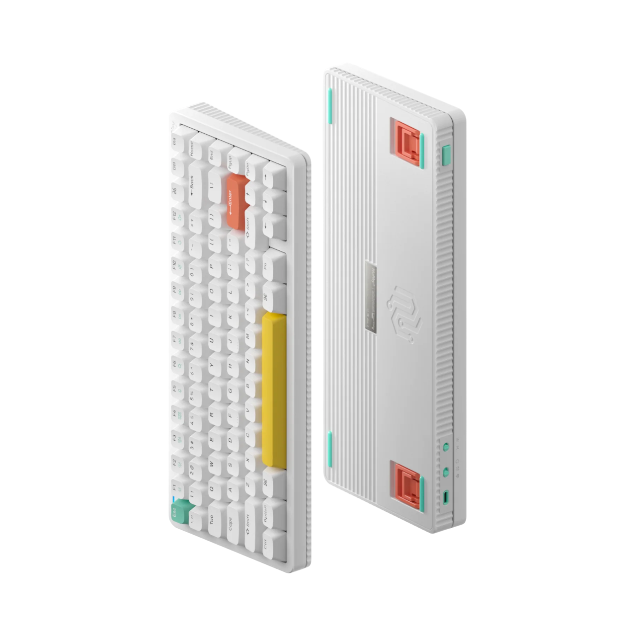 Клавиатура DigitalRazor Nuphy Halo75v2 Ionic White Silent Red RU, фото №3