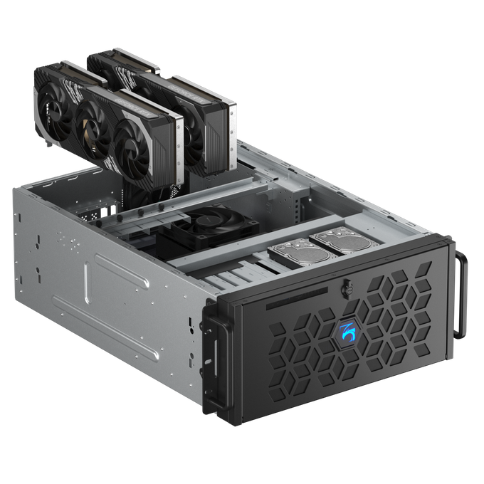 Рабочая станция DigitalRazor Rackstation Ai, фото №1