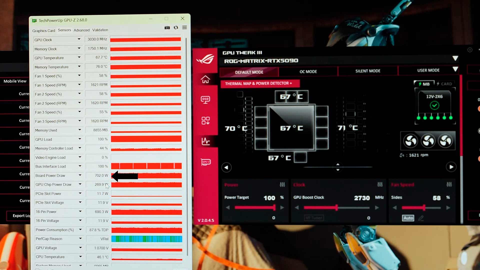 ASUS ROG Matrix RTX 5090