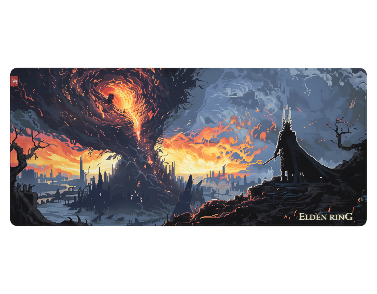 Коврик для мыши DigitalRazor Elden Ring pixel Gray 90x40см, фото №5