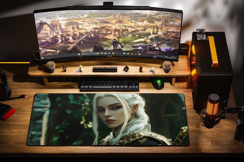 Throne and Liberty Warrior Green 90x40см