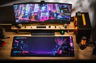 Коврик для мыши DigitalRazor DigitalRazor Neon Girl Cyberpunk 90х40см, фото №2