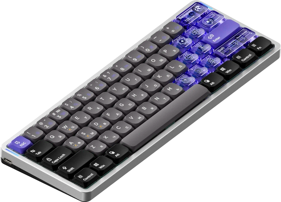 Nuphy Air60 HE Low-Profile Magnetic Jade Switch