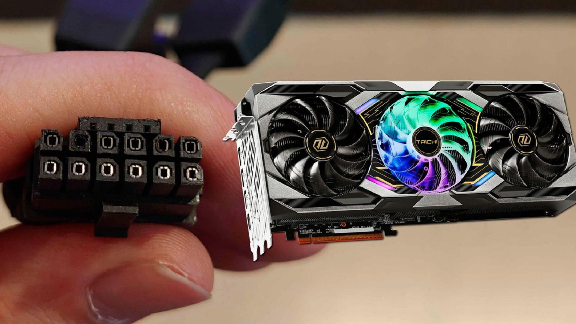 Горелый коннектор 12V-2x6