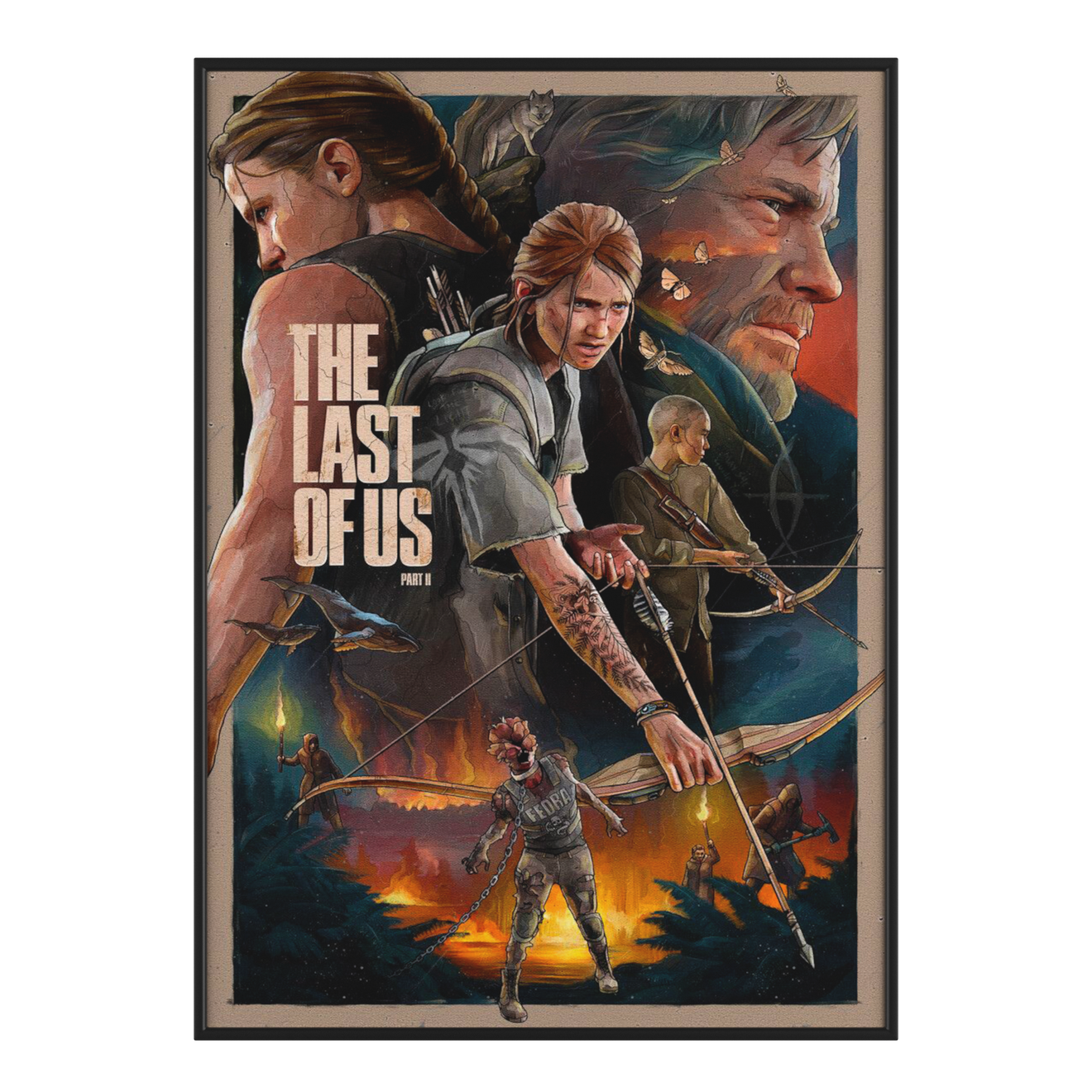 Постер DigitalRazor The Last of Us Part 2, фото №1