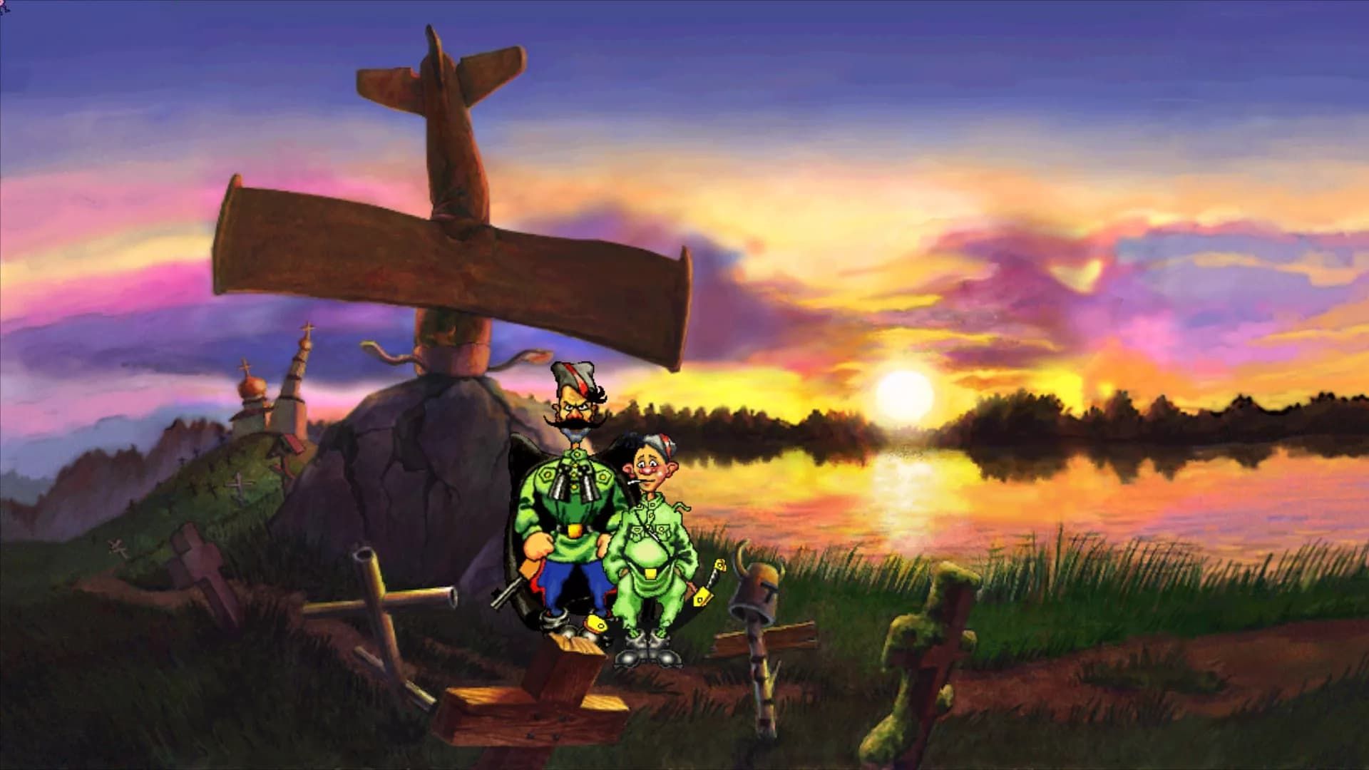 Петька и Василий Иванович спасают галактику