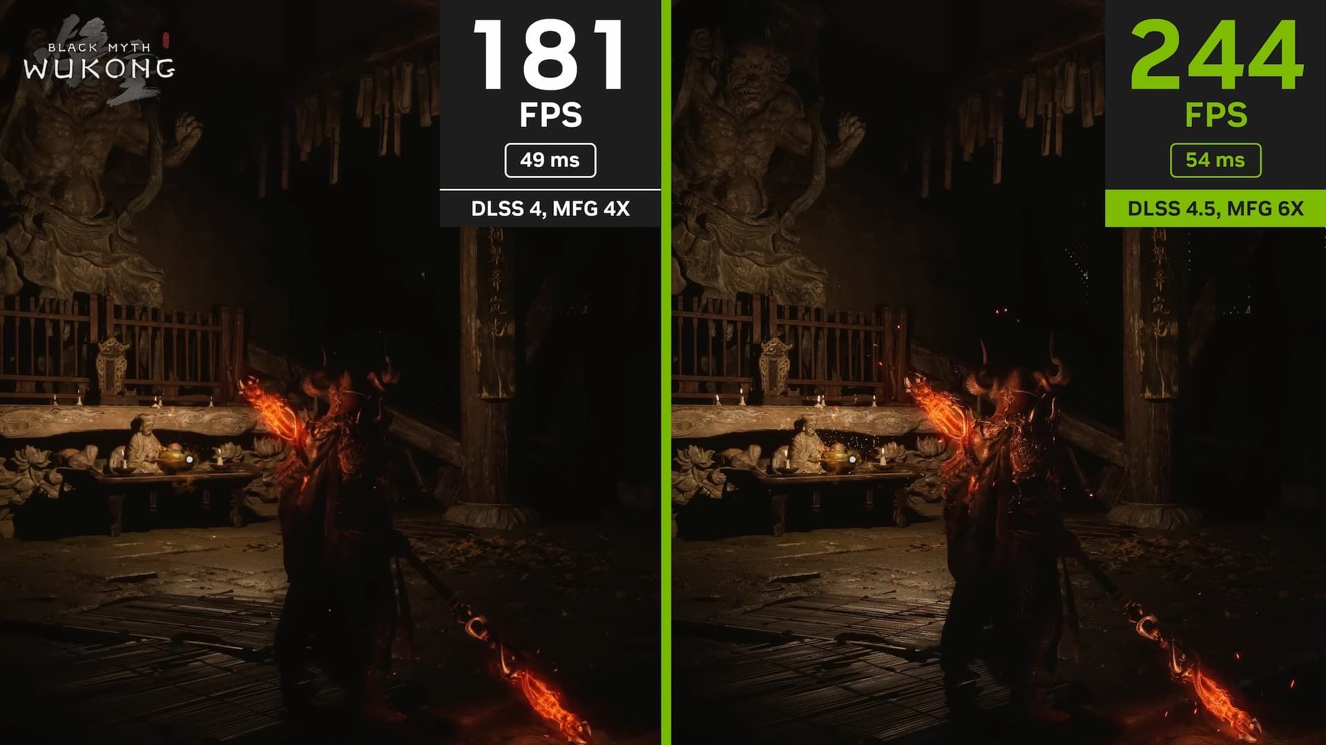 DLSS 4.5 Multi Frame Generation