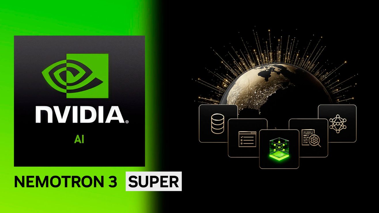 NVIDIA представила открытую языковую модель Nemotron 3 Super со 120 млрд параметров