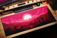 Коврик для мыши DigitalRazor RUST RED 80x30см, фото №3