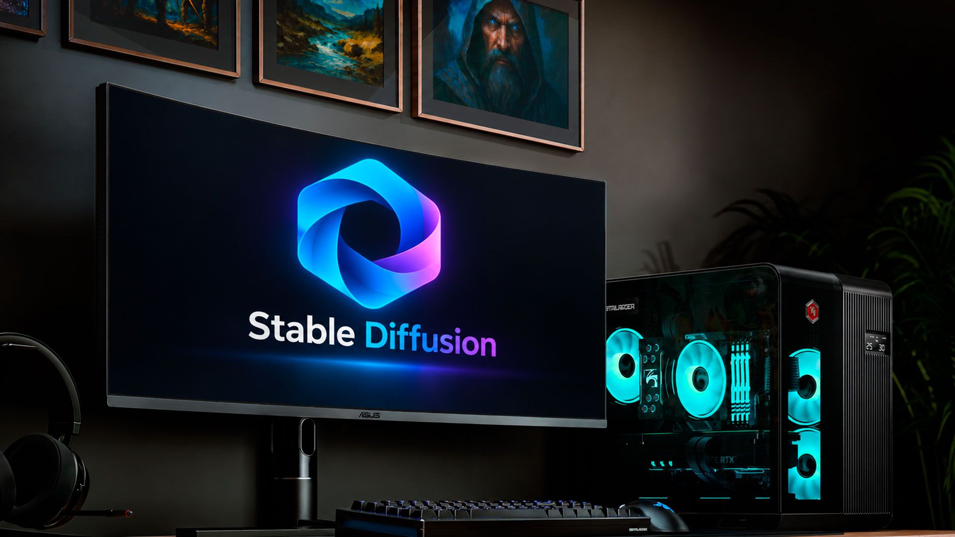 Stable Diffusion локально: сколько видеопамяти нужно для генерации изображений