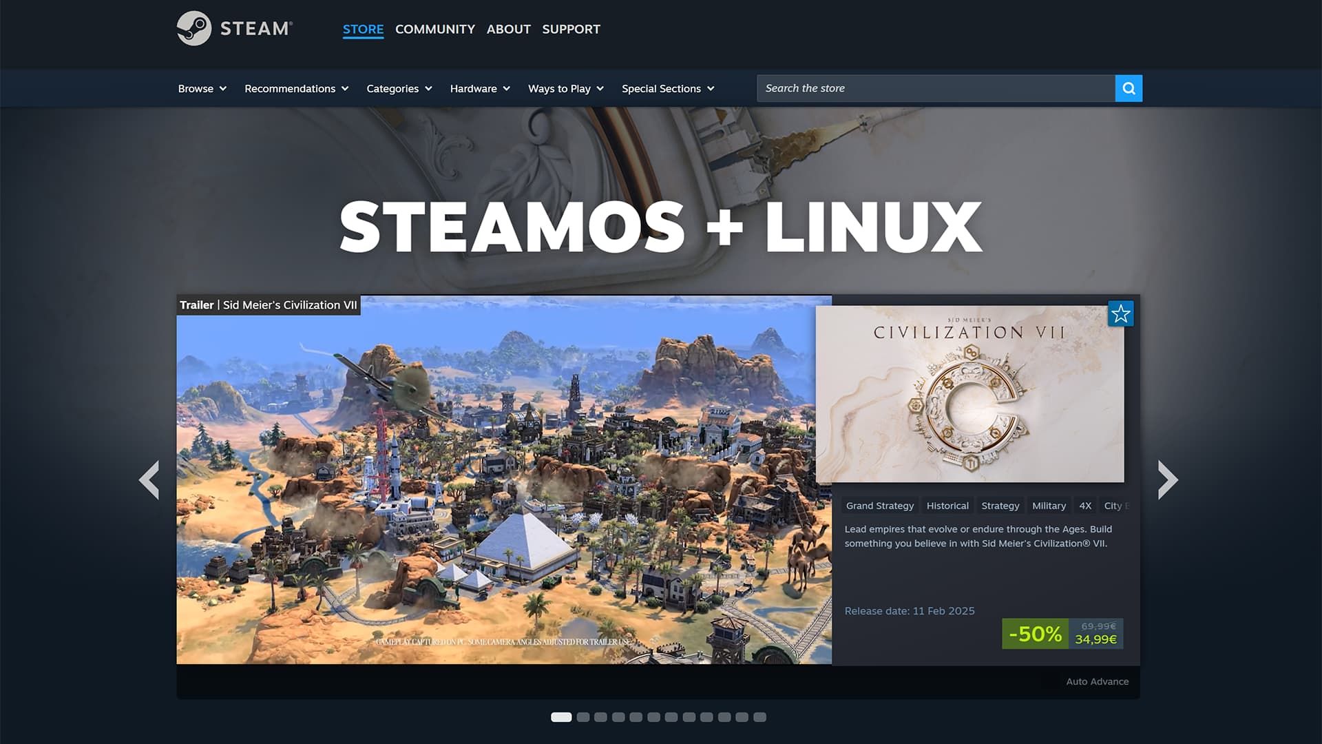 Выход SteamOS