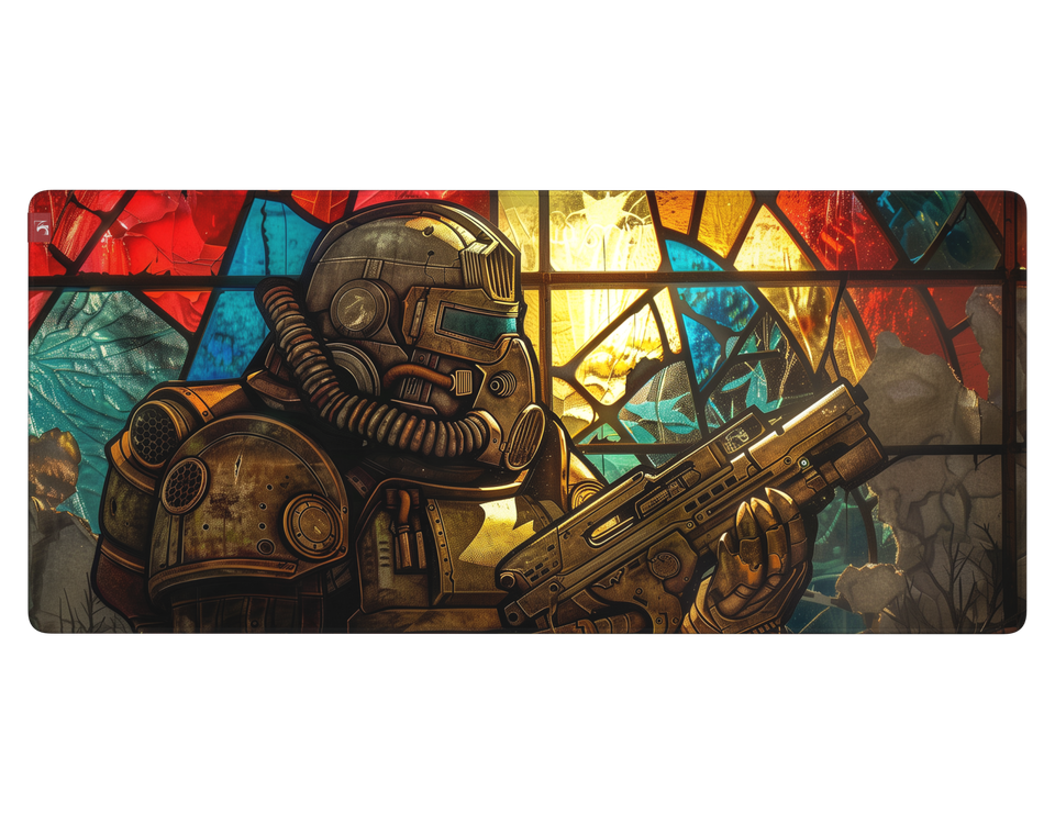 Fallout Stained Glass 90x40см