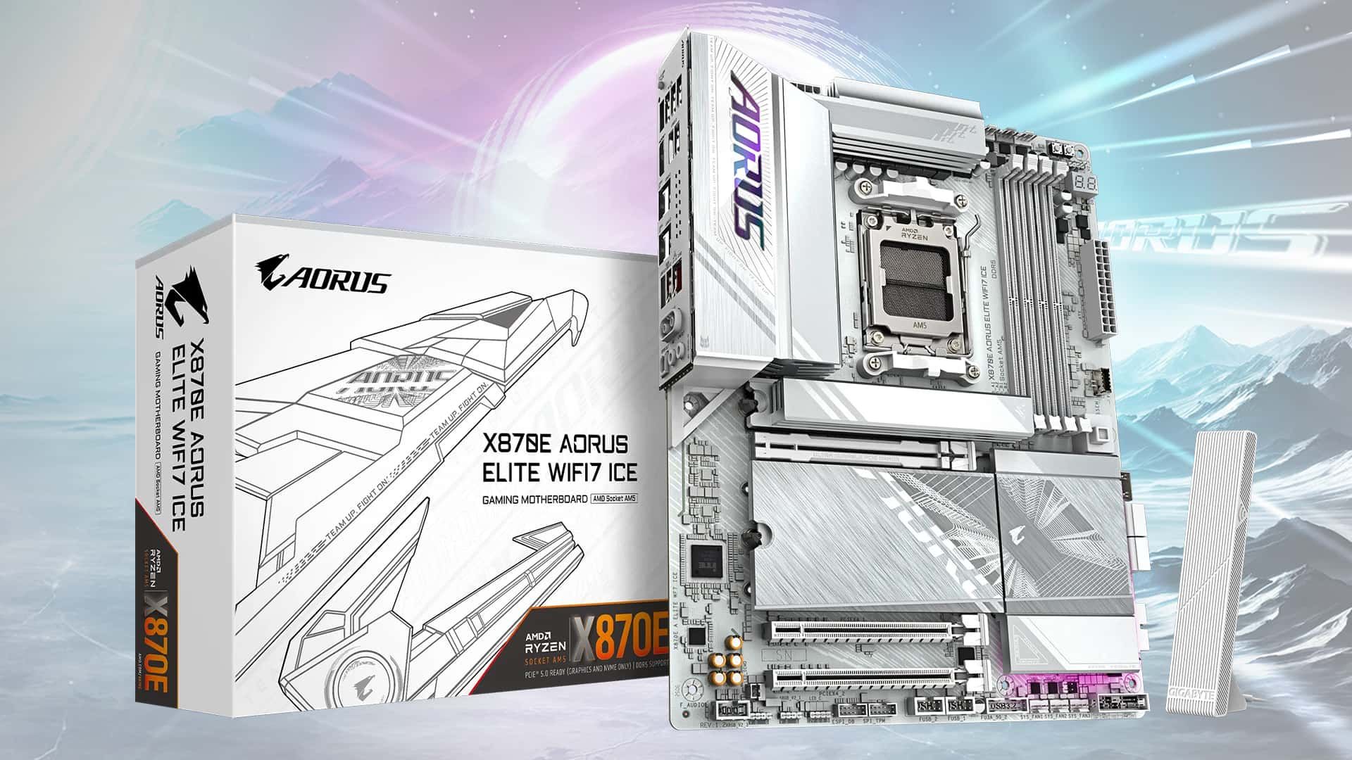 X870E AORUS ELITE WIFI7 ICE