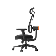 Кресло DigitalRazor FoxGear NETZ E Black, фото №4