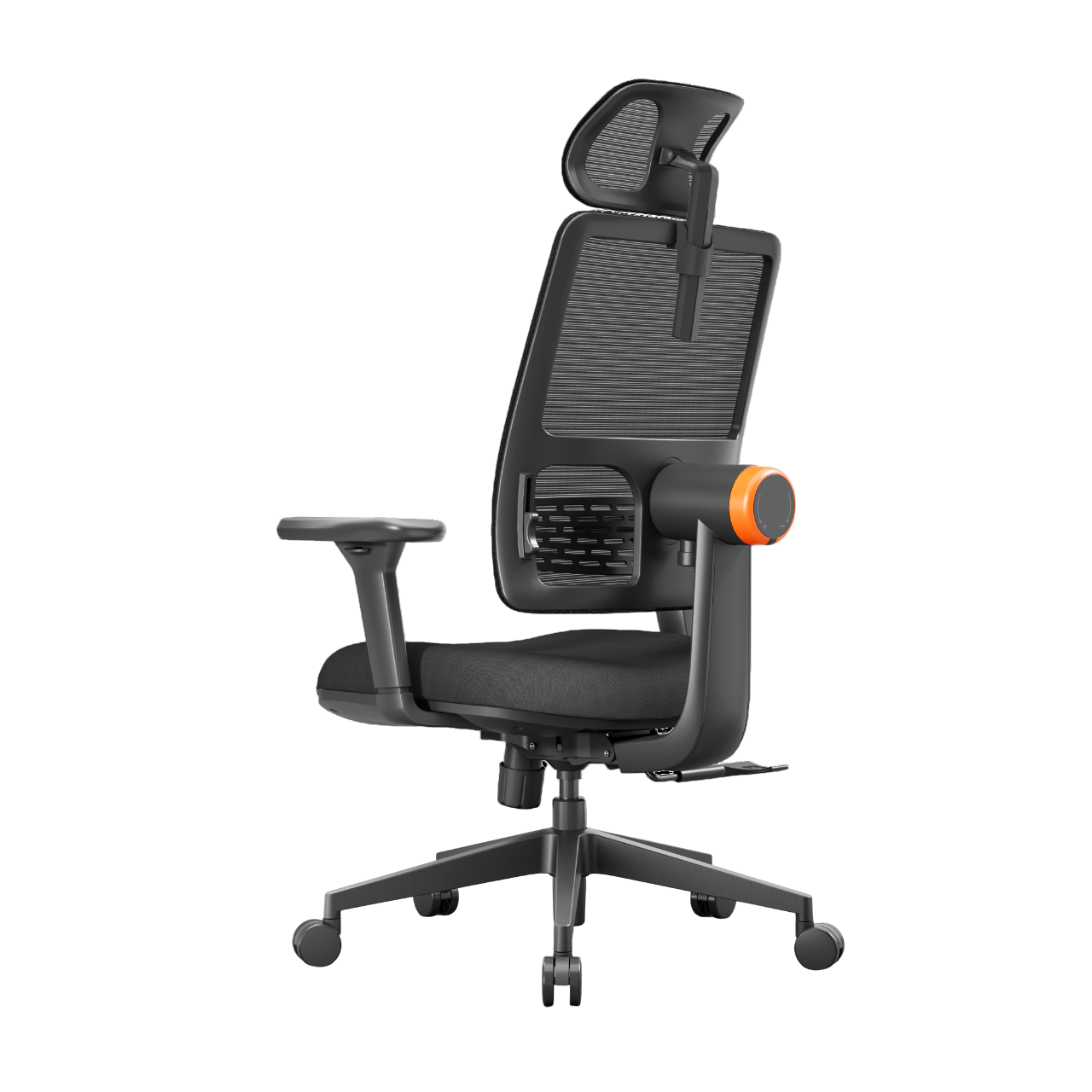 Кресло DigitalRazor FoxGear NETZ E Black, фото №5