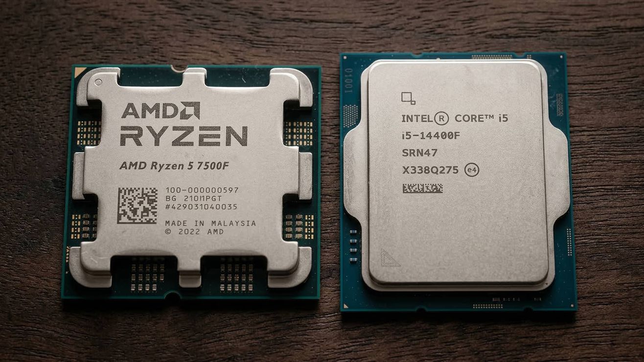 Ryzen 5 7500F vs Core i5-14400F: сравнение процессоров в 2026 году