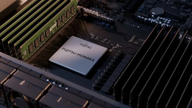 Fujitsu Monaka выходит в продажу: инференс ИИ без GPU
