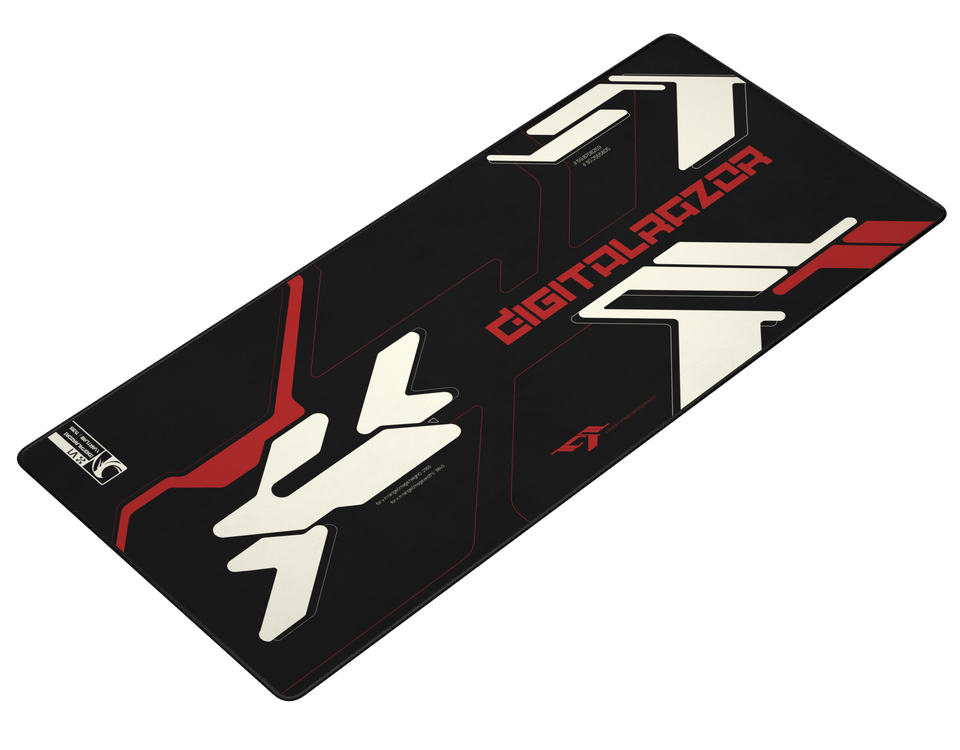 Branded Black Red 90x40см