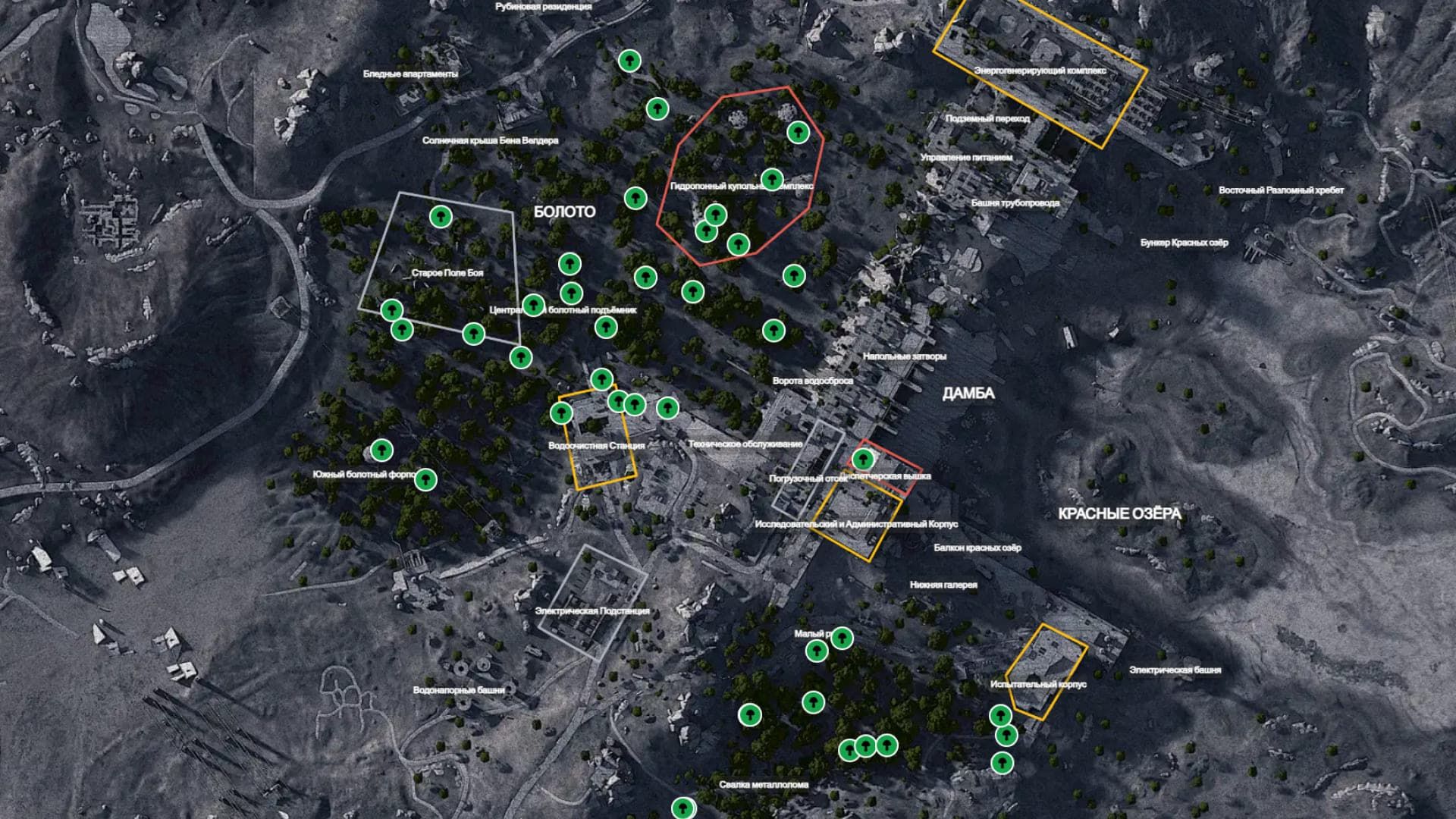 грибов: Поле битвы у дамбы