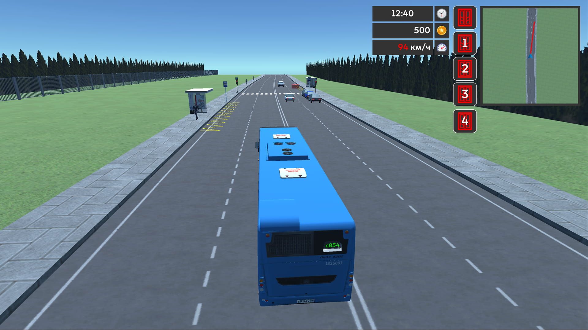 Водитель московского автобуса